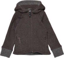 Shaun Hoodie Kids Sport Fleece Outerwear Fleece Jackets Grey ISBJÖRN Of Sweden