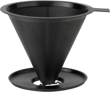 Stelton - Nohr slow brew finmasket kaffetrakt black metallic