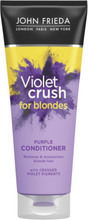 Sheer Blonde Violet Crush Conditi R 250 Ml Beauty WOMEN Hair Care Silver Conditi R Nude John Frieda*Betinget Tilbud