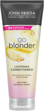 Sheer Blonde Go Blonder Lightening Conditi R 250 Ml Beauty WOMEN Hair Care Silver Conditi R Nude John Frieda*Betinget Tilbud