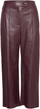 Joy Trousers Leather Leggings/Bukser Lilla SUNCOO Paris*Betinget Tilbud