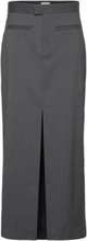 Long Tailored Skirt Designers Maxi Grey Filippa K