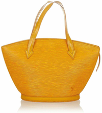 Yellow Louis Vuitton Epi Saint Jacques PM Short Strap Bag Pre-Owned