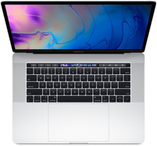 Apple Macbook Pro (2018) 15" - i7-8750H - 16GB RAM - 256GB SSD - 15 inch - Touch Bar - Thunderbolt (x4) - Silver
