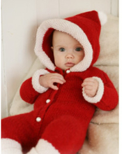 My First Christmas by DROPS Design - Baby Juldrkt Stick-mnster str. - 1/3 mdr