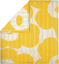Vesi Unikko Dc 240X220 Cm Home Textiles Bedtextiles Duvet Covers Yellow Marimekko Home