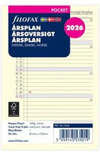 Kalenderdel 2026 Årsplan Pocket 2025 S/D/N