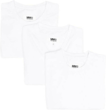 Mm6 maison margiela t-skjorter og polos hvit