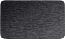 Villeroy & Boch - Manufacture Rock tallerken 28x17 cm svart