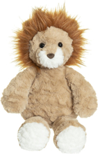 Tuffisar, The Lion Leon Toys Soft Toys Stuffed Animals Brown Teddykompaniet