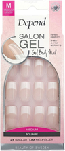 Salon Gel Nude Medium Sq Nord Beauty WOMEN Nails Fake Nails Nude Depend Cosmetic*Betinget Tilbud