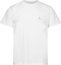 Snow Peak Logo T Shirt T-shirts & Tops Short-sleeved Hvit SNOW PEAK*Betinget Tilbud