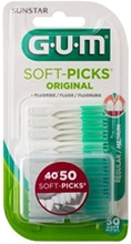 GUM Soft Picks + Fluoride 50 stk/pakke
