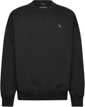 Anf Mens Sweatshirts Tops Sweatshirts & Hoodies Sweatshirts Black Abercrombie & Fitch
