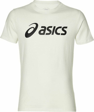 Kortærmet T-shirt til Mænd Asics Big Logo White Hvid L