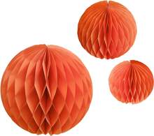 Honeycomb Boll Orange - 3-pack
