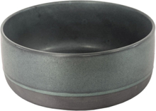 Raw Northern Green - Bowl High Home Tableware Bowls & Serving Dishes Serving Bowls Grey Aida