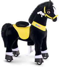 PonyCycle ® Black Horse - stor