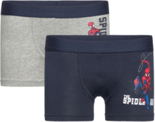 Nmmnoz Spiderman 2P Boxer Mar Night & Underwear Underwear Underpants Multi/mønstret Name It*Betinget Tilbud