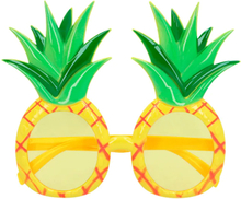 Toppers in concert - Carnaval/verkleed party bril Ananas - Tropisch/hawaii thema - plastic - volwassenen