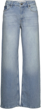 Pzvega Uhw Jeans Wide Leg Bottoms Jeans Wide Blue Pulz Jeans