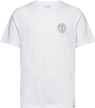 Globe T-Shirt Tops T-Kortærmet Skjorte White Les Deux