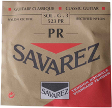 Savarez 523PR G3 løs spansk gitarstreng, rød