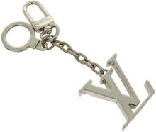 Silver Metal Louis Vuitton Key Holder