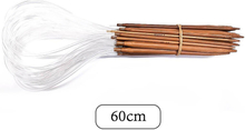 N048 - Set med 18 st. rundstickor 60 cm i finaste bambu