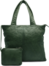 Green Depeche Shopper Bag