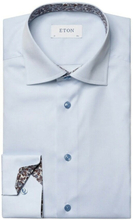 Signature Poplin Shirt - Floral Print Details Modperary Skjorter