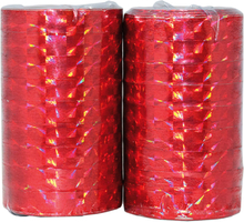 Serpentiner Holografisk Röd - 2-pack