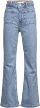 Flared Jeans With Pocket Bottoms Jeans Bootcut Jeans Blue Mango