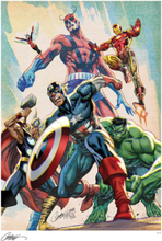 Marvel Art Print The Avengers 46 x 61 cm - unframed