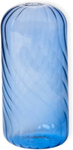 Mano Atelier Vas Swirl 7x15cm Ljusblå