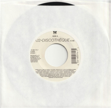 Single: U2 - Discothèque / Holy Joe (Garage Mix)