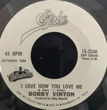 Single: Bobby Vinton - I Love How You Love Me / To Know You Is To Love You