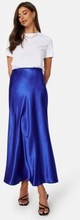 BUBBLEROOM Nicolette Satin Skirt Blue XL