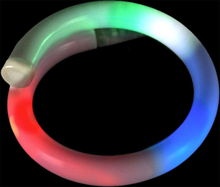 Blinkande LED Flexibelt Armband - 1-pack