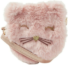 Pink Acrize fluffy Cat Round Acr a l Kids Bags