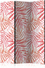 Skærmvæg - Palm Red 135 x 172 cm