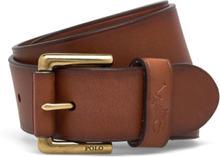 Leather Dress Belt Accessories Belts Classic Belts Brown Polo Ralph Lauren