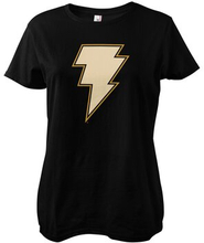 Black Adam - Lightning Logo Girly Tee, T-Shirt