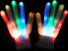 Blinkande Handskar - One size