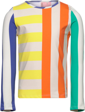 Multicolor Stripes Swim T-Shirt Swimwear Uv Clothing Uv Tops Multi/patterned Bobo Choses