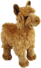 Knuffel alpaca/lama bruin 28 cm knuffels kopen