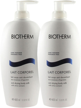 Biotherm Lait Corporel Duo - Bodylotion 2 x Bodymilk 400ml