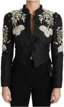Jacquard Crystal Floral Jacket