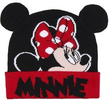 Børnehat Minnie Mouse Sort