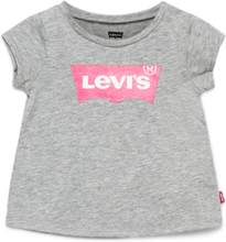 Lvg S/S Batwing A Line Tee-Shirt Tops T-Kortærmet Skjorte Grey Levi's